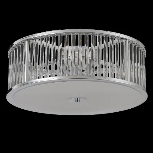 Светильник потолочный AVENUE PL4 CHROME Crystal Lux прозрачный на 4 лампы, основание хром в стиле классический современный фото 4