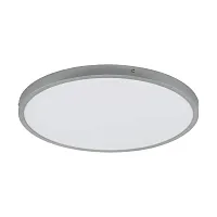 Светильник потолочный LED Fueva 1 97276 Eglo белый 1 лампа, основание серебряное в стиле хай-тек современный 