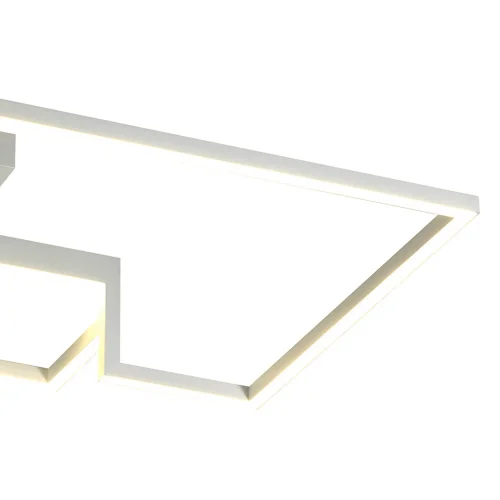 Светильник потолочный LED Boutique 7661 Mantra белый 1 лампа, основание белое в стиле современный хай-тек квадраты фото 3