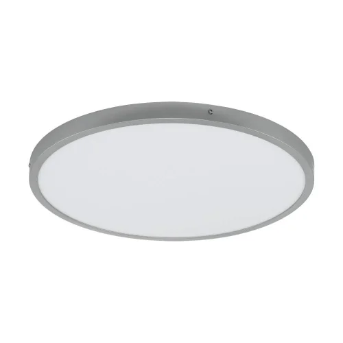Светильник потолочный LED Fueva 1 97276 Eglo белый 1 лампа, основание серебряное в стиле хай-тек современный 