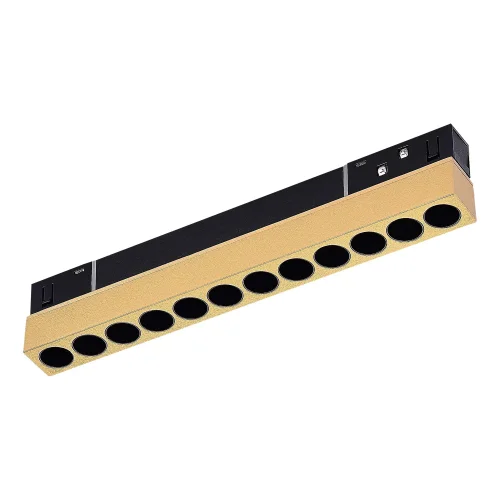 Трековый светильник магнитный LED St806 ST806.246.12 ST-Luce золотой для шинопроводов серии Skyline 48 золотой фото 3