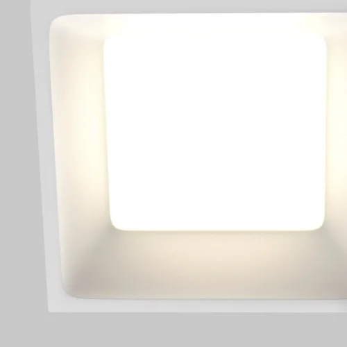 Светильник точечный LED Okno DL056-12W3-4-6K-W Maytoni белый на 1 лампу, основание белое в стиле современный фото 2