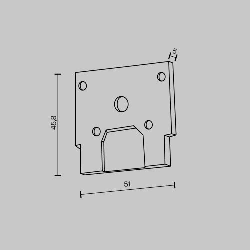 Торцевая заглушка для шинопровода ClipLine Exility, черная, 1шт. TRA034EC-SCCL-42B Maytoni чёрный в стиле хай-тек современный для светильников серии Magnetic track system Exility exility тонкая магнитная фото 2 Торцевая заглушка для шинопровода ClipLine Exility, черная, 1шт. TRA034EC-SCCL-42B Maytoni чёрный в стиле хай-тек современный для светильников серии Magnetic track system Exility exility тонкая магнитная фото 2