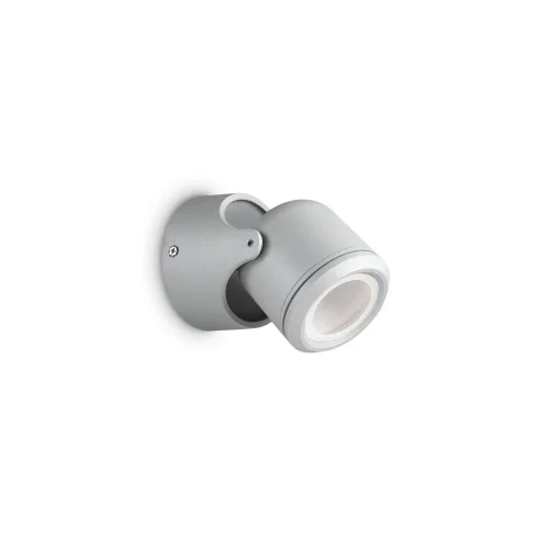 Настенный светильник XENO AP1 GRIGIO Ideal Lux уличный IP44 серый 1 лампа, плафон серый в стиле современный GU10
