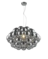 Светильник подвесной Baly 8826P/1 SL iLamp серебряный 1 лампа, основание серебряное в стиле арт-деко модерн 