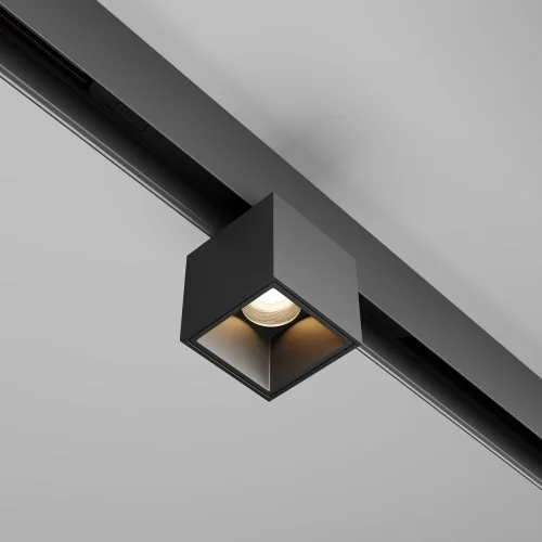 Трековый светильник LED Magnetic track system Exility TR133-2-7W3K-B Maytoni чёрный для шинопроводов серии Magnetic track system Exility чёрный фото 3