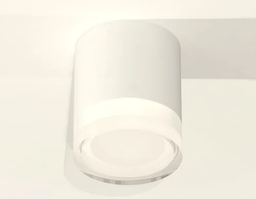 Светильник накладной Techno spot XS7401043 Ambrella light белый 1 лампа, основание белое в стиле современный хай-тек круглый фото 2