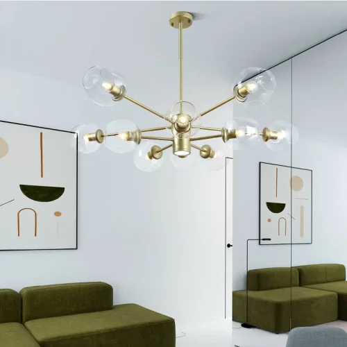 Люстра на штанге MARINE D85 Black/Transparent 193750-26 ImperiumLoft прозрачная на 8 ламп, основание чёрное в стиле современный фото 16 Люстра на штанге MARINE D85 Black/Transparent 193750-26 ImperiumLoft прозрачная на 8 ламп, основание чёрное в стиле современный фото 16