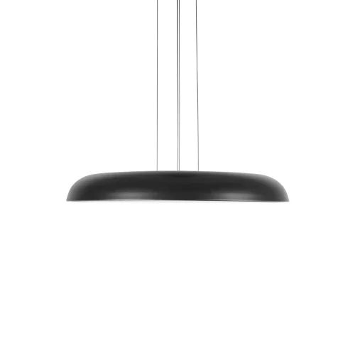 Светильник подвесной LED Dime 10371P Black LOFT IT белый на 1 лампу, основание чёрное в стиле современный круглый фото 5