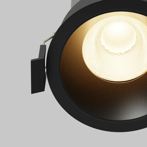 Светильник точечный LED Dip DL117-15W-3K-B Maytoni чёрный на 1 лампу, основание чёрное в стиле современный хай-тек круглый фото 4