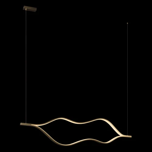 Светильник подвесной LED Tape Light 10403/1600 AB LOFT IT бронзовый на 1 лампу, основание бронзовое в стиле современный минимализм фото 4