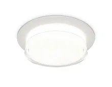 Светильник точечный XC8050024 Ambrella light белый 1 лампа, основание белое в стиле современный хай-тек 