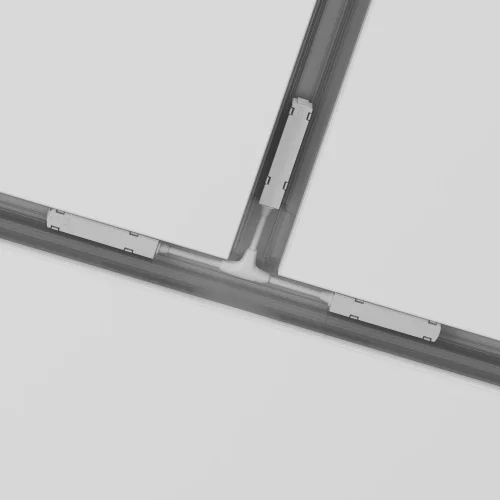 Коннектор питания Т-образный Magnetic track system Gravity TRA004CWT-22W Maytoni белый в стиле современный хай-тек для светильников серии Magnetic track system Gravity подвесной встраиваемый накладной gravity магнитная магнитный фото 4