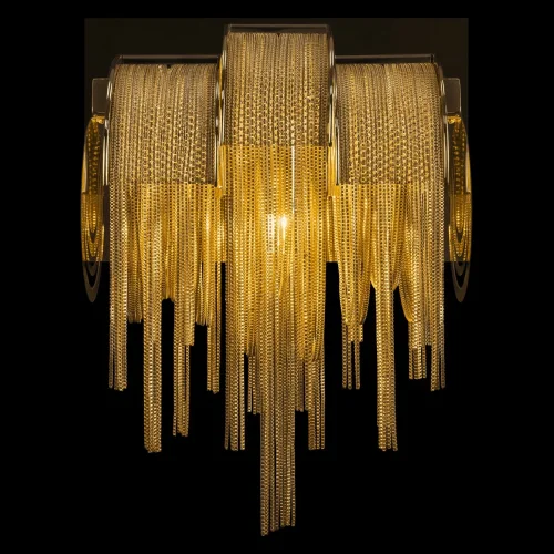 Бра Volver 10404W/A GD LOFT IT золотой на 1 лампу, основание золотое в стиле арт-деко цепочки фото 4 Бра Volver 10404W/A GD LOFT IT золотой на 1 лампу, основание золотое в стиле арт-деко цепочки фото 4