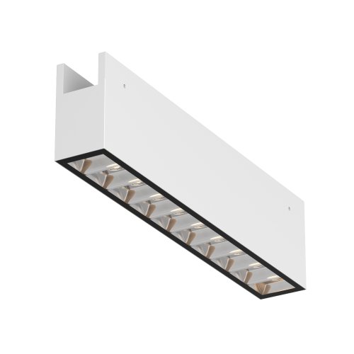 Трековый светильник LED уличный Points O-TR01-3-S-20WW3K Maytoni белый для шинопроводов серии Points белый