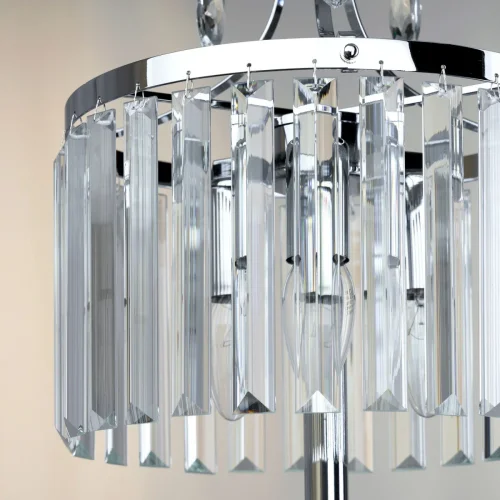 Настольная лампа Инга CL335831 Citilux прозрачная 3 лампы, основание хром металл в стиле современный  фото 6