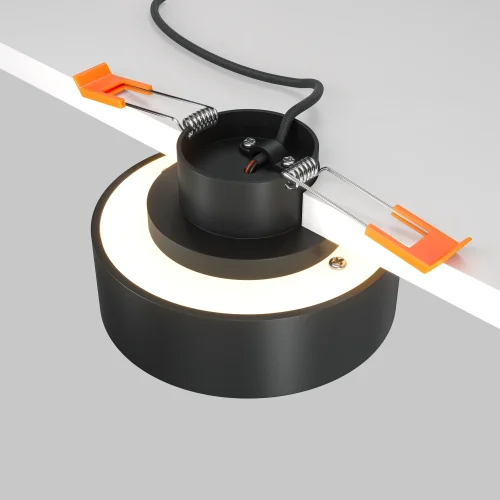 Светильник точечный LED Joliet DL035-2-L6B Maytoni чёрный 1 лампа, основание чёрное в стиле современный  фото 7