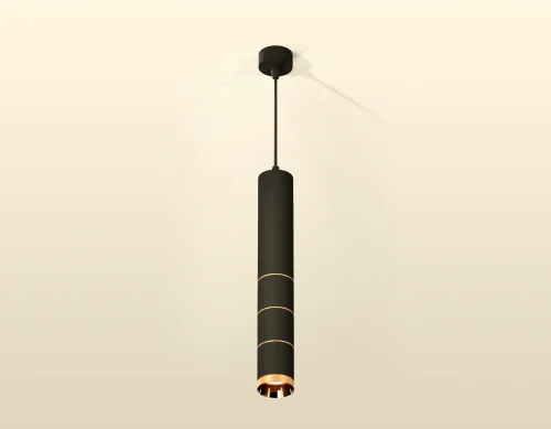 Светильник подвесной Techno spot XP6302050 Ambrella light чёрный 1 лампа, основание чёрное в стиле современный хай-тек  фото 2