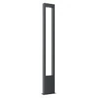 Парковый светильник LED Bonn O425FL-L20GF Maytoni уличный IP65 чёрный на 1 лампу, плафон чёрный в стиле современный LED