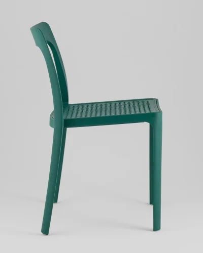 Стул Marty, пластиковый, темно-бирюзовый УТ000039193 Stool Group, /, ножки/пластик/морская волна, размеры - *767***505*500 фото 3