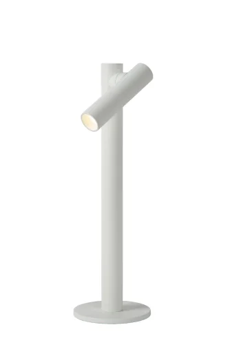 Настольная лампа LED Antrim 27503/02/31 Lucide белая 1 лампа, основание белое металл в стиле современный  фото 2