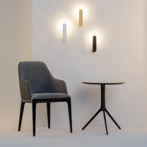 Бра LED Connect MOD356WL-L4B3K Maytoni чёрный на 1 лампу, основание чёрное в стиле современный минимализм отражённый свет фото 11