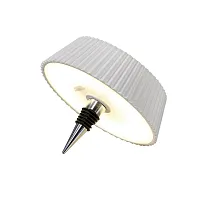 Переносной уличный светильник-пробка LED Relax 7930 Mantra уличный IP54 белый на 1 лампу, плафон белый в стиле современный LED