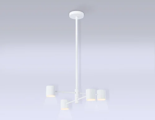 Светильник подвесной LED FL51705 Ambrella light белый 1 лампа, основание белое в стиле современный хай-тек  фото 4