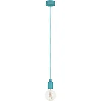 Светильник подвесной Silicone 6400-NW Nowodvorski без плафона на 1 лампу, основание голубое в стиле современный 