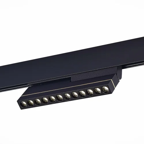 Трековый светильник магнитный LED St805 ST805.446.12 ST-Luce чёрный для шинопроводов серии Skyline 48