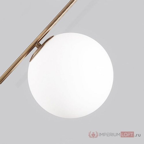 Светильник подвесной Flexic 185397-22 ImperiumLoft белый 1 лампа, основание латунь в стиле лофт минимализм  фото 10