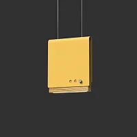 Светильник подвесной LED BOOK 2 H20*17 Yellow 192832-26 ImperiumLoft жёлтый 1 лампа, основание жёлтое в стиле современный 