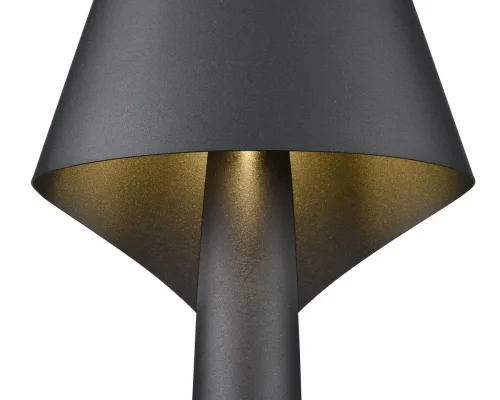 Бра ЛЕД Энергия (Energia) VL8242W01 Vele Luce чёрный на 1 лампу, основание чёрное в стиле хай-тек фото 2