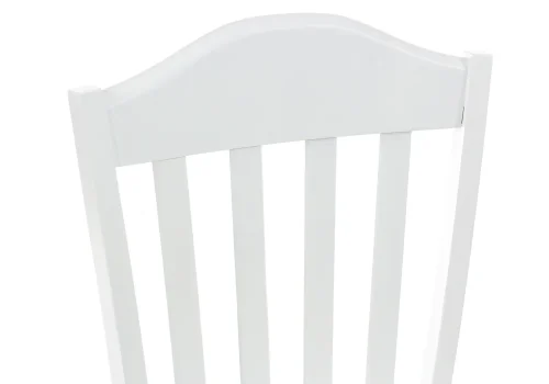 Cтул Миди уайт 11005 Woodville, белый/искусственная кожа, ножки/дерево/белый, размеры - ****430*470 фото 5