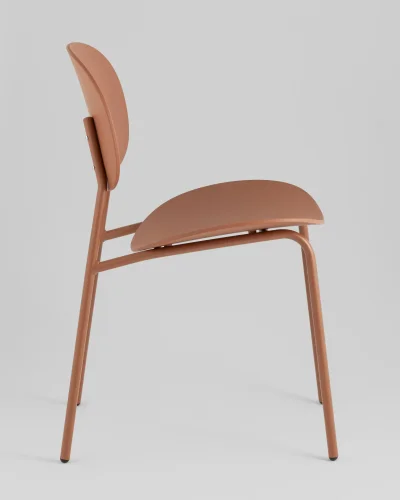Стул Edie, пластик коричневый УТ000039127 Stool Group, /, ножки/пластик/, размеры - *780***450*530 фото 2