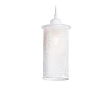 Светильник подвесной TR8161 Ambrella light белый 1 лампа, основание белое в стиле лофт 