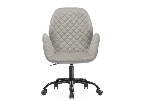 Компьютерное кресло Нерон серое  566502 Woodville, серый/велюр, ножки/металл/чёрный, размеры - *1020***630*650 фото 2