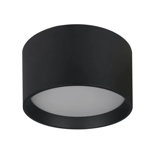 Светильник накладной LED 20005SMU/01LED SBK Escada чёрный 1 лампа, основание чёрное в стиле современный круглый
