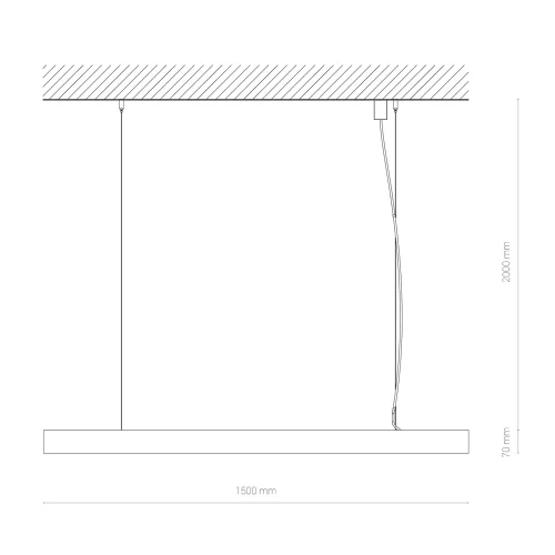Светильник офисный потолочный LED Office Pro Led 10214-NW Nowodvorski размеры *60*1500 мм, нейтральный белый 4000К, 4710 лм, мощность 40 вт, на 16 кв.м фото 5