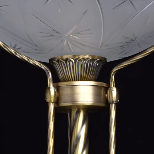 Торшер Афродита 317042501 MW-Light  белый 1 лампа, основание латунь в стиле классический
 фото 6
