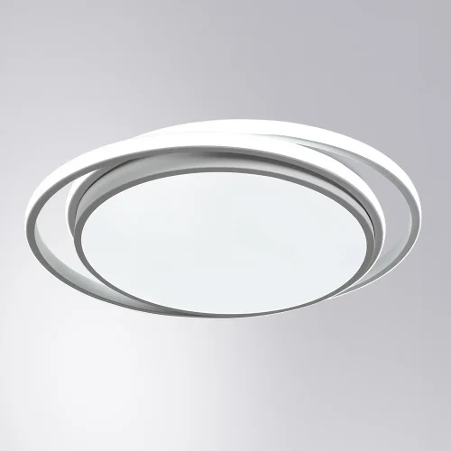 Светильник потолочный LED с пультом Sonny A2688PL-1WH Arte Lamp белый 1 лампа, основание белое в стиле современный с пультом кольца фото 2