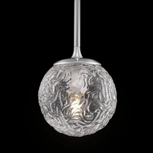 Светильник подвесной Ligero MOD061PL-01CH Maytoni прозрачный 1 лампа, основание хром в стиле современный  фото 3