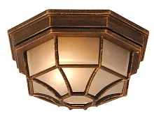 Потолочный светильник Perseus 31213 Globo уличный IP20 античный медь коричневый 1 лампа, плафон белый в стиле классический E27