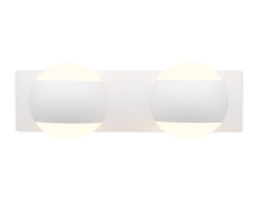 Бра Wallers FW573 Ambrella light белый на 2 лампы, основание белое в стиле хай-тек модерн  фото 2