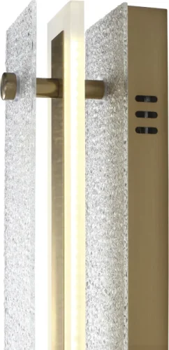 Бра LED Fagy SL6245.211.01 ST-Luce прозрачный на 1 лампу, основание золотое в стиле современный фото 2