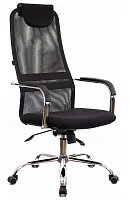 Кресло руководителя EP-708 TM Сетка Черный EP-708 tm Mesh Black Everprof, чёрный/сетка ткань, ножки//, размеры - 1210*1240***550*