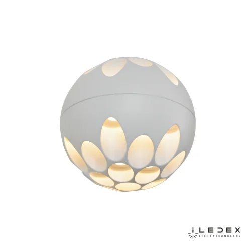 Бра LED Mob W1009-1 WH iLedex белый на 1 лампу, основание белое в стиле хай-тек современный фото 2