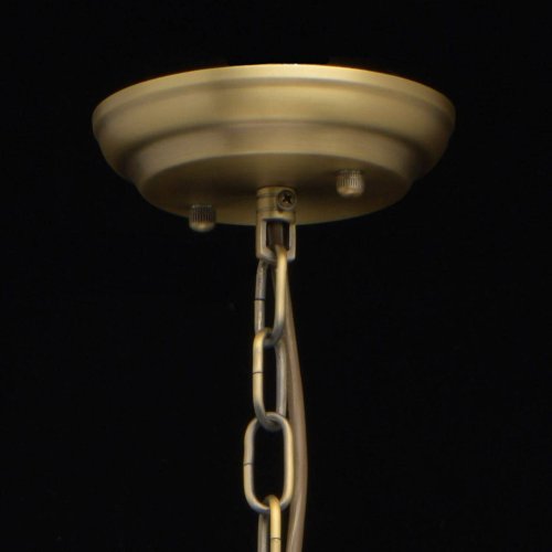 Люстра подвесная Альгеро 285010703 MW-Light прозрачная на 3 лампы, основание бронзовое в стиле классический  фото 9