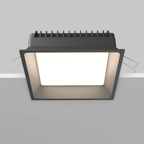 Светильник точечный LED Okno DL056-24W3-4-6K-B Maytoni чёрный 1 лампа, основание чёрное в стиле современный  фото 5