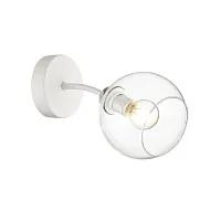 Бра настенный Alana 4517/1W Lumion прозрачный 1 лампа, основание белое в стиле минимализм 
